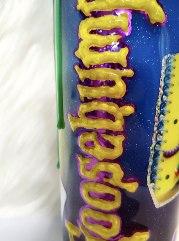 Go Eat Worms and Bad Hare Day Tumbler 30oz